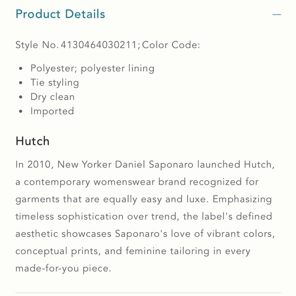 Hutch Fringed Chevron Dress from Anthropologie - Picture 9 of 9